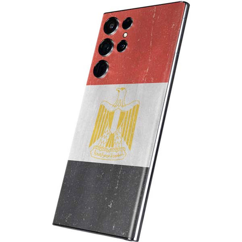 Egyptian Flag Distressed Galaxy S22 Ultra Skin